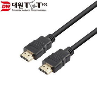 없음 대원티엠티 HDMI 기본형 케이블 v2.0 5m 7m, 1개
