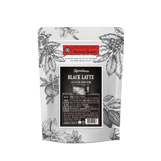 바리스타퀸 시그니처 블랙라떼 1kg, 1개, 1개입