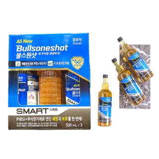 불스원 불스원샷 스마트 경유용 휘발유용 500ML X3개, 3개