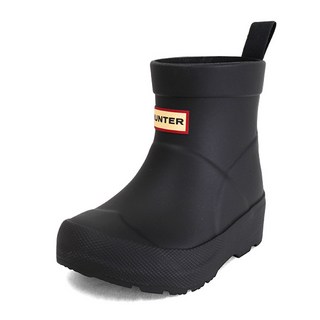 (160-170mm) 헌터 키즈 플레이 레인부츠 클래식 장화 헌터부츠 블랙 KFT5097R