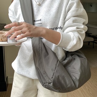 [당일발송] 델리 유행없는 초경량 나일론 보부상 숄더백 구름백 크로스백 9color