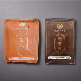 이연복의목란 순한짬뽕+짜장면 각2인분 (총4인분), 2.64kg, 1개 대표 이미지 - 짬뽕라면 추천