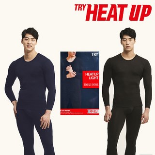 트라이 남성 히트업 발열 얇은 내복