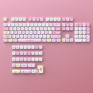 온리온라인 PBT 그라이데이션 염료승화 게이밍 기계식 키보드 키캡