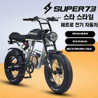 장거리 스텔스 팻 엑스라이더 전기자전거 펫 자토바이크 면허필요없는 곽튜브 자전거 오토바이, 13AH, 12. RX 36ah/150-160km