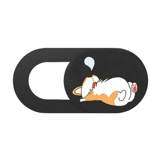 팬더 디자인 슬라이드 웹캠 커버 노트북 스마트폰 태블릿 프라이버시 보호용 렌즈 가림 커버, 코기5 3개