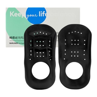 바르너 아치스본 프로 아치깔창 신발 보조, 1세트