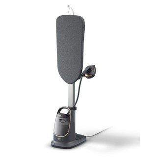 필립스 올인원 8500 시리즈 스탠드형 스팀다리미, 블랙 + 골드, AIS8540/80