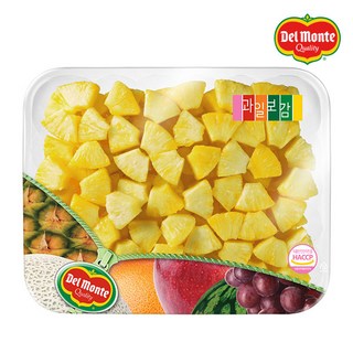 [델몬트] 컷팅 파인애플 골드파인청크 (2kg), 1개, 2kg