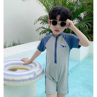 아동 키즈 수영복 남아 상어 수트 원피스수영복 수모증정