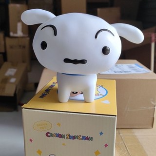 Palm tree 흰둥이 피규어12CM/28CM 짱구 피규어, 1개, 흰둥이 12CM