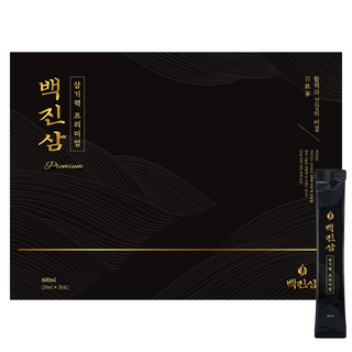 [고농축 산삼진액] 백진삼 삼기력 프리미엄 / 7일 이내 효과 없을시 100% 환불, 600ml, 1개