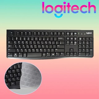 로지텍 USB 유선 일반형 키보드, BLACK + 키스킨포함, K120
