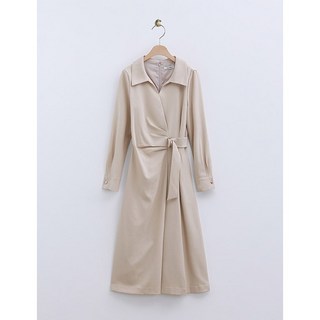 [로엠] 셔츠형 랩 원피스(2colors)_RMOWE49RT1