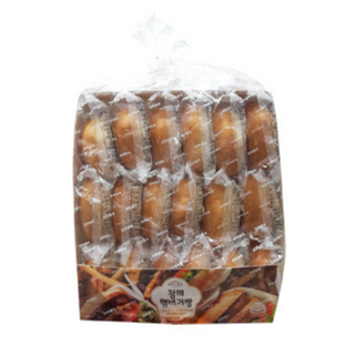 코스트코 신라명과 참깨 햄버거빵, 70g, 18개