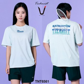 테크니스트 티셔츠 배드민턴 반팔 상의