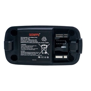 Skonppu 충전식 리튬 이온 배터리 팩 100396 프로포토 B2 14.4V 3000mAh 36Wh용, 01 1 pcs 3000mAh, 1개