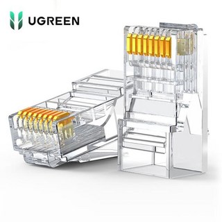 유그린 CAT6 UTP RJ-45 플러그 사용 모습