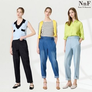 NnF 25SS 여성 이지 데님 팬츠 3종