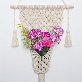 마크라메 플랜트행거 만들기 DIY 화분걸이, M화분걸이, 본상품선택