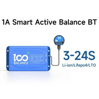셀밸런싱 100 밸런스 스마트 액티브 밸런서 블루투스 5A 6S 10S 21S 24S 리튬 이온 Lifepo4 Lto 배터리, 25) 14S Active balance - 1A E
