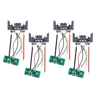 디월트용 리튬 이온 배터리 PCB 충전 보호 회로 기판 DCB200 18V 20V DCB201 DCB203 DCB204 4 개, 4개