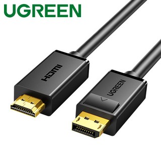 유그린 UGREEN DisplayPort to HDMI 변환 케이블 2M 3M 5M U-10202, 1개