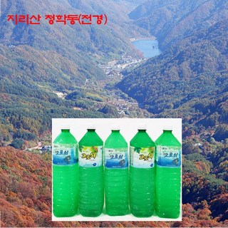 산지직배송-고로쇠(1.5리터 x 5병-냉동)-지리산 채취 고로쇠수액-지리산 청학동-청학고을, 5개, 1.5L