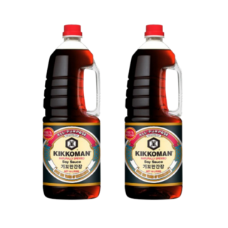 기꼬만간장 1.8L메트로통상 BOX(6), 1.8L, 2개