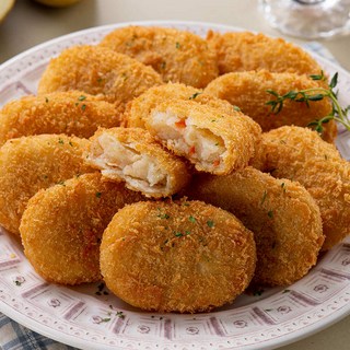 사먹던 맛 그대로 냉동 새우감자고로케 900g x 2팩, 2개