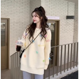 가을 오버사이즈 귀여운 곰돌이 니트