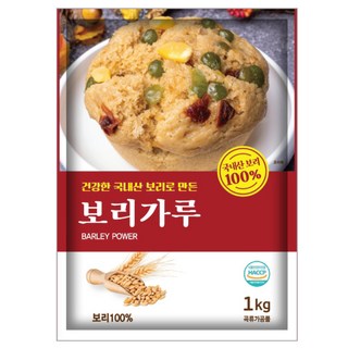 새롬푸드 맛좋은 보리가루, 1kg, 1개
