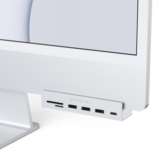 사테치 USB C타입 6in1 아이맥 클램프 멀티 허브