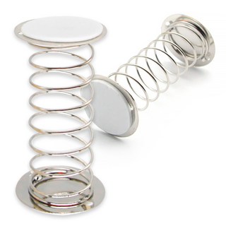 attizone 접착 원형 꼬깔 스프링 점프 점핑 붙이는스프링 금색 은색 - 8종 점프스프링(특대)-은색 상품 이미지