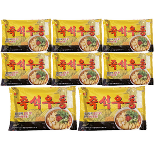 우불 즉석우동 221.5g x 8개 팩 코코이찌방야카레우동