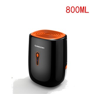 룸드라이어 미니 차량용 제습기 가정용 공기 음소거 800 수분 흡수 LED 습도 홈 오피스 용, 2.B Black 800ml - 미국 플러그