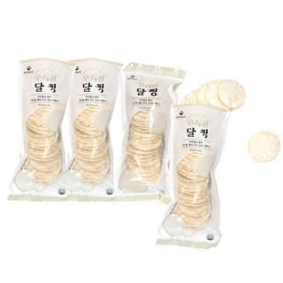 현미팩토리 우리밀 달뻥, 90g, 4개