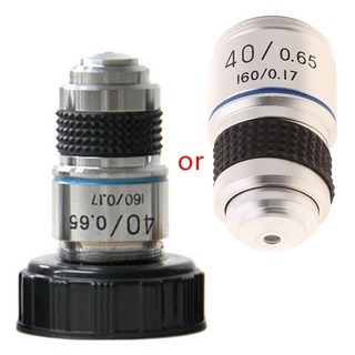 4x 10x 40x 100x 현미경 대물 렌즈 Achromatic object Microscope Parts, 40