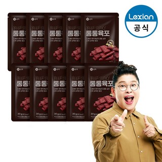 [온작]이영자 통통육포, 10개, 30g