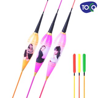 토코 미삼찌3 100점등 나노소재 민물전자찌 LED전자찌 전자장찌, 이수찌 70cm, 초록, 1개