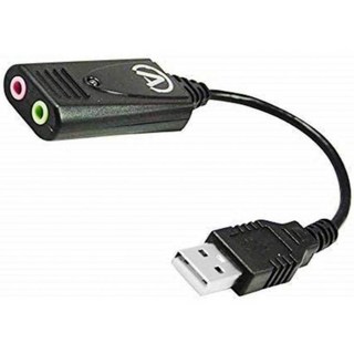 Andrea Electronics C11021451 모델 USBSA1 소음 감소 기술이 적용된 고 충실도 외장 디지털 사운드 카드