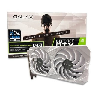 [갤럭시코리아] GALAX 지포스 RTX 3050 EX WHITE D6 6GB DVI 그래픽카드