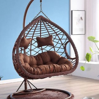야외 라탄 흔들의자