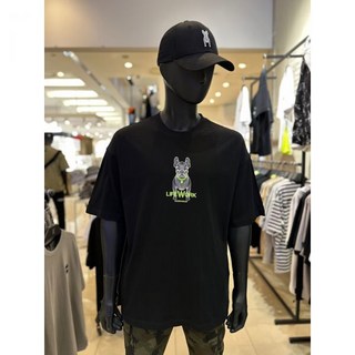 [라이프워크] 남여공용 스몰 라독 반팔 티셔츠 블랙 (LW235TS997) (768360 )