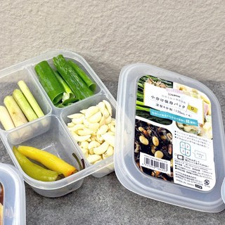 음식보관통 칸칸 분리형 도시락 반찬통, 1개