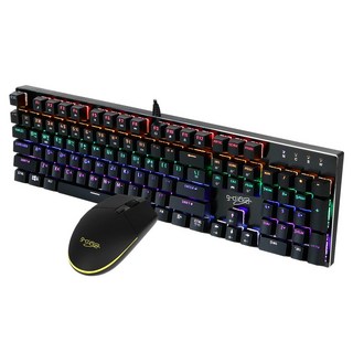 지클릭커 GMK-K510X Special 게이밍 LED 기계식 유선 키보드 & 마우스 세트 블랙 적축 GK-K510X Special 상품 이미지