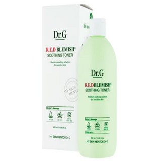 Dr. G R.E.D Blemish 舒膚化妝水，保濕鎮靜，舒緩乾燥肌膚，敏感肌適用, 400ml, 1瓶