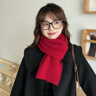 르미다 탄탄 골지 니트 머플러