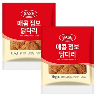 사세 매콤 점보 닭다리 1.3kg 2팩, 2개