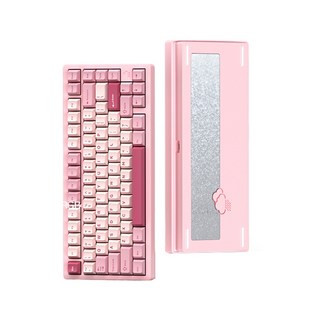 WOB 레이니75 기계식 알루미늄 키보드 KAIHUA축 7000mAh, 제조사축, KAIHUA, 핑크